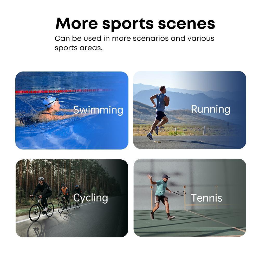 IPX8 Waterproof Headphones, Swimming-specific Bluetooth Headphones, Sports Wireless Earbuds With 32G TF Card, Stereo Bone Conduction Headphones